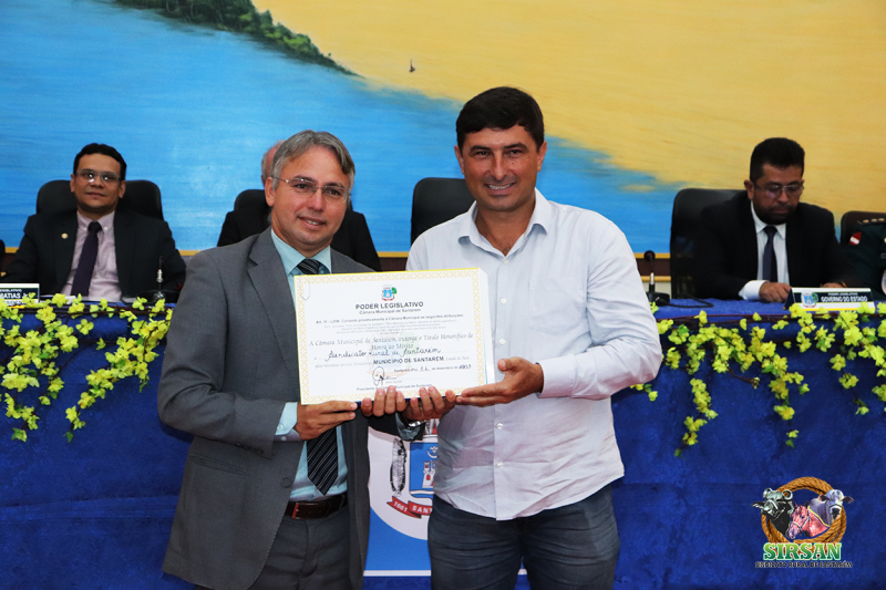 Sirsan recebe homenagem de Honra ao Mérito